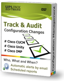 Track and audit configuration for Cisco