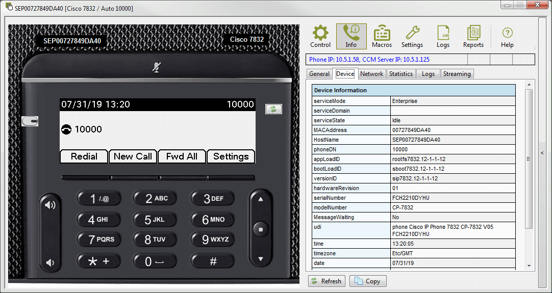 cisco ip phone remote control software