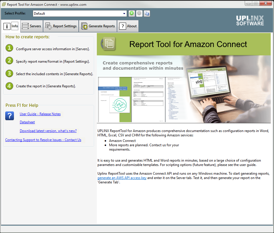 Report Tool for Amazon front